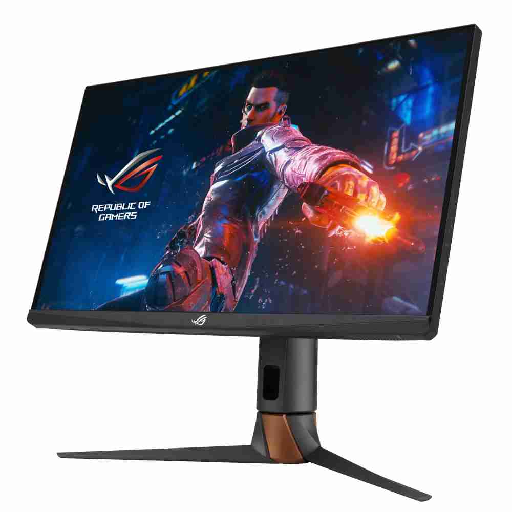 华硕ASUS ROG Swift 360Hz PG27AQN，，采用尊时凯龙全新可支持ULMB2技术的高阶电竞显示器，，，为电竞玩家打造突破以往的急速游戏体验。。。（图片来源：ASUS提供）